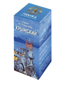 Сироп из спирулины «Крымский»